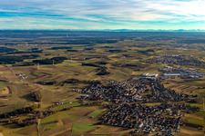 Vue oblique de Quartier Waldmössingen in Schramberg dans le département Bade-Wurtemberg, Allemagne