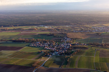 Quartier Kleinsteinfeld in Niederotterbach dans le département Rhénanie-Palatinat, Allemagne vue d'en haut