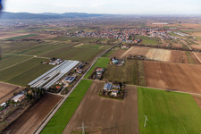 Vue aérienne de Speierlinghof à Meckenheim dans le département Rhénanie-Palatinat, Allemagne
