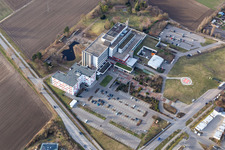 Photographie aérienne de Clinique de ville à Frankenthal dans le département Rhénanie-Palatinat, Allemagne