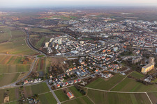 Image drone de Neustadt an der Weinstraße dans le département Rhénanie-Palatinat, Allemagne