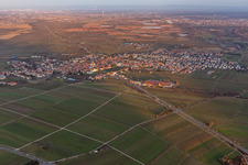 Quartier Mußbach in Neustadt an der Weinstraße dans le département Rhénanie-Palatinat, Allemagne vue du ciel