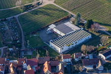 Vue aérienne de Domaine viticole Ehrhart à Eschbach dans le département Rhénanie-Palatinat, Allemagne
