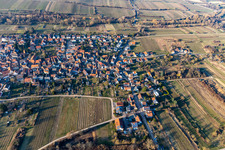 Quartier Arzheim in Landau in der Pfalz dans le département Rhénanie-Palatinat, Allemagne du point de vue du drone