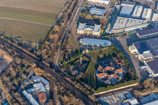 Vue oblique de Landau in der Pfalz dans le département Rhénanie-Palatinat, Allemagne