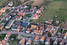 Vue aérienne de À Narrenberg à Hergersweiler dans le département Rhénanie-Palatinat, Allemagne