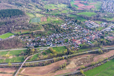 Vue oblique de Quartier Queichhambach in Annweiler am Trifels dans le département Rhénanie-Palatinat, Allemagne
