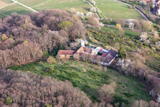 Photographie aérienne de Slevogthof à Leinsweiler dans le département Rhénanie-Palatinat, Allemagne