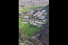 Vue aérienne de Clinique du Palatinat Landeck à Waldhambach dans le département Rhénanie-Palatinat, Allemagne