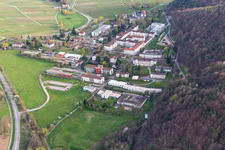 Vue aérienne de Clinique du Palatinat Landeck à Waldhambach dans le département Rhénanie-Palatinat, Allemagne