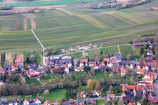 Vue aérienne de Aire de camping-car Geiger à Dierbach dans le département Rhénanie-Palatinat, Allemagne