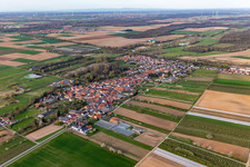 Photographie aérienne de Winden dans le département Rhénanie-Palatinat, Allemagne