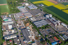Photographie aérienne de Quincaillerie Hornbach à Bornheim dans le département Rhénanie-Palatinat, Allemagne