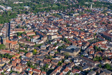 Vue aérienne de Anneau Marien à Landau in der Pfalz dans le département Rhénanie-Palatinat, Allemagne