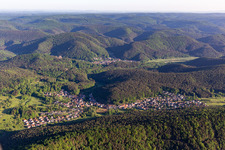 Spirkelbach dans le département Rhénanie-Palatinat, Allemagne hors des airs