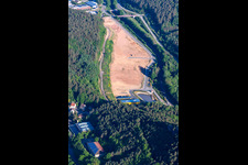 Vue aérienne de Zone de développement à Wilgartswiesen dans le département Rhénanie-Palatinat, Allemagne