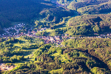 Schwanheim dans le département Rhénanie-Palatinat, Allemagne vue d'en haut