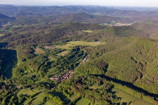 Enregistrement par drone de Oberschlettenbach dans le département Rhénanie-Palatinat, Allemagne