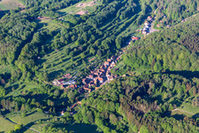 Image drone de Oberschlettenbach dans le département Rhénanie-Palatinat, Allemagne