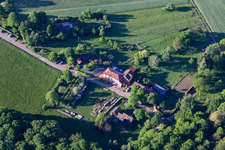 Vue aérienne de Maison Cramer à Vorderweidenthal dans le département Rhénanie-Palatinat, Allemagne