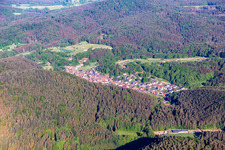 Vorderweidenthal dans le département Rhénanie-Palatinat, Allemagne d'un drone