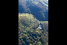 Vue oblique de Station radar à Pleisweiler-Oberhofen dans le département Rhénanie-Palatinat, Allemagne