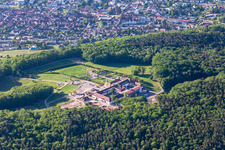 Vue aérienne de Liebfrauenberg à Bad Bergzabern dans le département Rhénanie-Palatinat, Allemagne