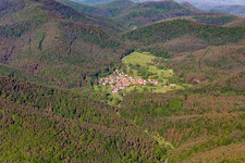 Böllenborn dans le département Rhénanie-Palatinat, Allemagne vue d'en haut
