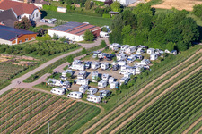 Vue aérienne de Place de parking pour camping-car à Dierbach dans le département Rhénanie-Palatinat, Allemagne