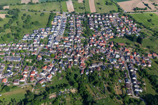 Quartier Oberweier in Ettlingen dans le département Bade-Wurtemberg, Allemagne hors des airs