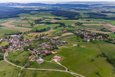 Vue aérienne de Quartier Raithaslach in Stockach dans le département Bade-Wurtemberg, Allemagne