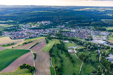 Photographie aérienne de Aach dans le département Bade-Wurtemberg, Allemagne