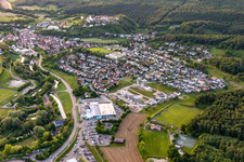 Vue aérienne de Gohm + Graf Hardenberg GmbH à Aach dans le département Bade-Wurtemberg, Allemagne