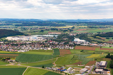 Vue aérienne de Geberit Sales GmbH à Pfullendorf dans le département Bade-Wurtemberg, Allemagne