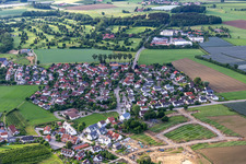 Vue aérienne de Quartier Schmalegg in Ravensburg dans le département Bade-Wurtemberg, Allemagne
