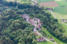 Vue aérienne de Quartier Schmalegg in Ravensburg dans le département Bade-Wurtemberg, Allemagne