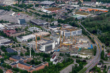 Vue aérienne de Vetter Pharma Fertigung GmbH & Co. KG à Ravensburg dans le département Bade-Wurtemberg, Allemagne