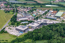 Vue aérienne de Vetter-Pharma GmbH & Co. KG à le quartier Torkenweiler in Ravensburg dans le département Bade-Wurtemberg, Allemagne