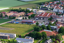 Vue aérienne de Otto Schneider GmbH à Frickingen dans le département Bade-Wurtemberg, Allemagne