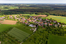 Vue aérienne de Quartier Taisersdorf in Owingen dans le département Bade-Wurtemberg, Allemagne