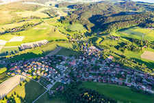Vue aérienne de Quartier Winterspüren in Stockach dans le département Bade-Wurtemberg, Allemagne