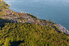 Vue aérienne de Sipplingen dans le département Bade-Wurtemberg, Allemagne