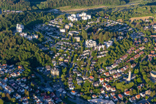 Vue aérienne de Überlingen dans le département Bade-Wurtemberg, Allemagne