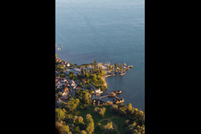 Photographie aérienne de Quartier Unteruhldingen in Uhldingen-Mühlhofen dans le département Bade-Wurtemberg, Allemagne