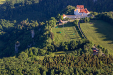 Château de Bronnen à Fridingen an der Donau dans le département Bade-Wurtemberg, Allemagne hors des airs