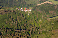 Auberge de jeunesse DJH Burg Wildenstein à Leibertingen dans le département Bade-Wurtemberg, Allemagne d'en haut