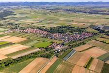 Winden dans le département Rhénanie-Palatinat, Allemagne hors des airs