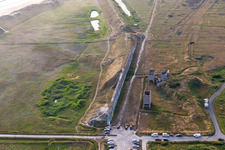 Photographie aérienne de Ancienne usine de concassage de galets de Tréguennec à Tréguennec dans le département Finistère, France