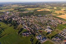 Photographie aérienne de Arnstorf dans le département Bavière, Allemagne