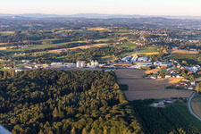 Photographie aérienne de Holzwerke Weinzierl GmbH à le quartier Eben in Vilshofen an der Donau dans le département Bavière, Allemagne